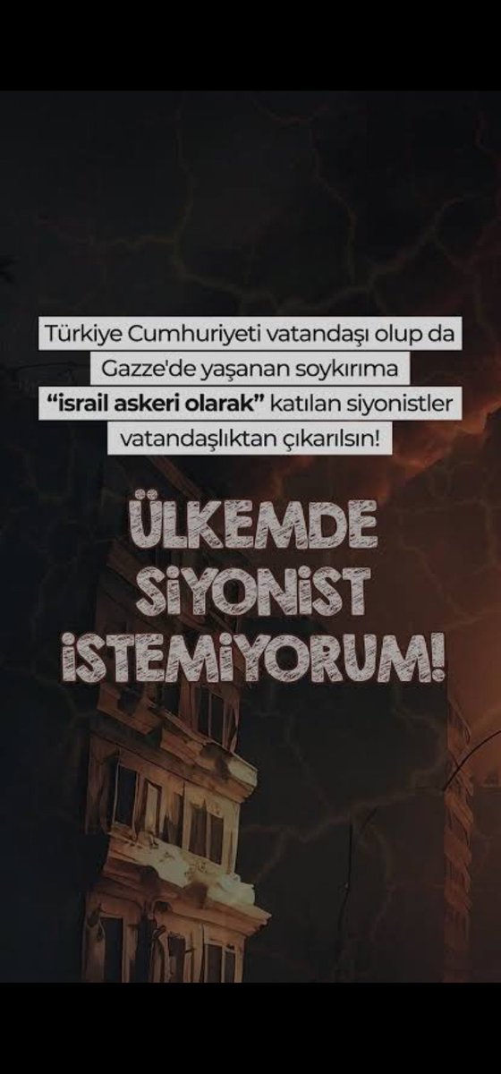 #ülkemdesiyonististemiyorum