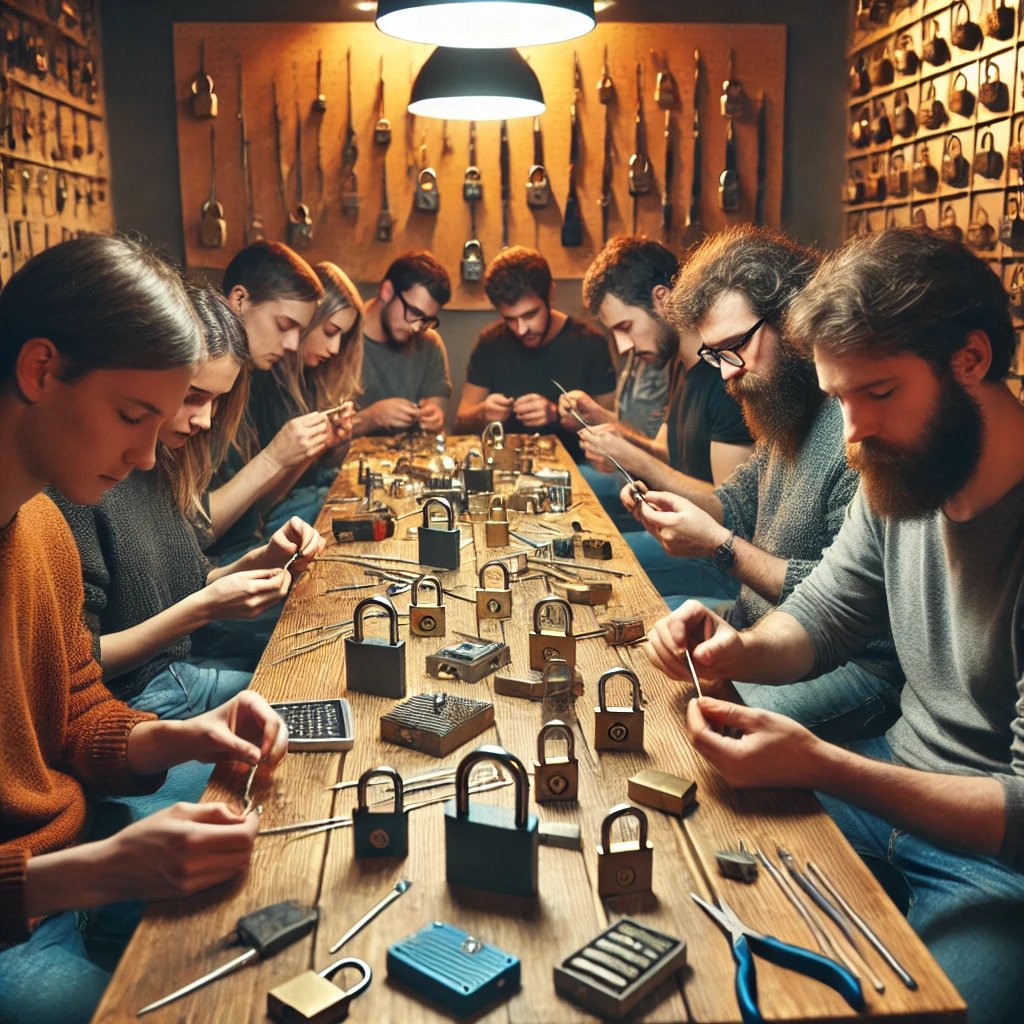 🔒 Unlock the Fun with Average Joe's Hosting! 🔒

Join us for Open Locksport Nights on the 2nd Tuesday of each month from 6pm to 8pm at The Innovation Lab - Dubuque. Learn lockpicking, explore how locks work, and try your skills with our provided tools. All ages welcome (under 18