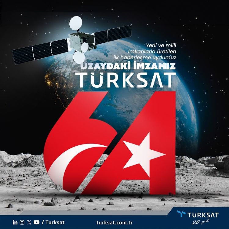 muratschahin's tweet photo. [ YOLUN AÇIK OLSUN ✨🚀 🛰️🇹🇷 ] #Türksat6A 🛰️ #UzaydaTürkizi 🇹🇷 https://t.co/AM5ATtRjhG