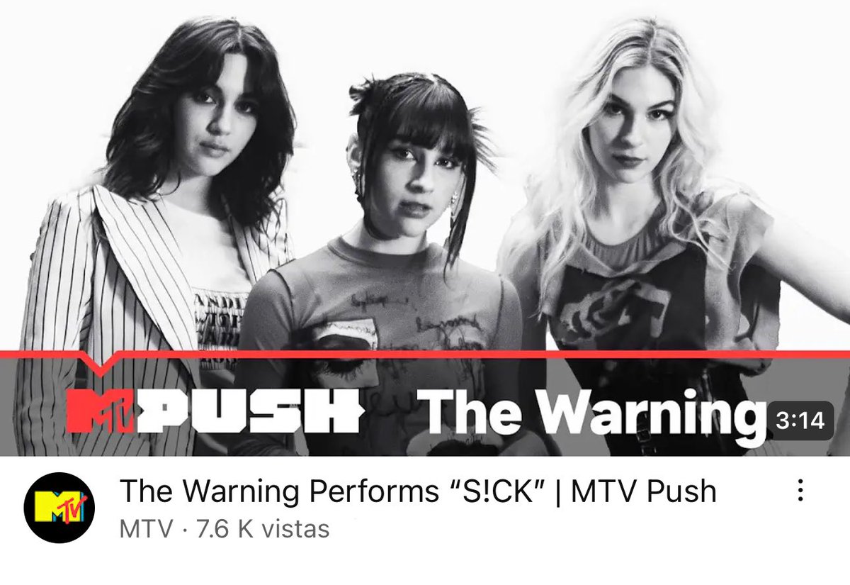The Warning tweet media