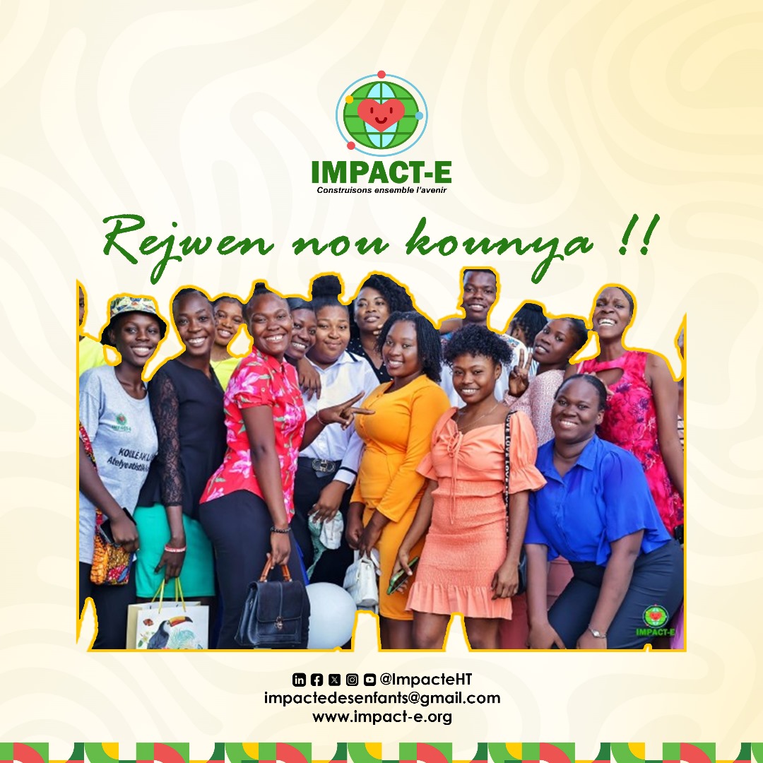 ImpacteHT's tweet photo. ANGAJMAN POU CHANJE LAVI
Se yon inisiativ angaje ki vize akonpanye 30 jèn fi nan Site Solèy, pandan n'ap ba yo fòmasyon pou ranfòse konpetans pwofesyonèl ak kapasite emosyonèl yo...
Klike sou lyen sa pou w patisipe 👇:
https://t.co/8BuTVpsuix
#Devlopman #KlèTifi #SiteSolèy https://t.co/W8HTrGoRDo