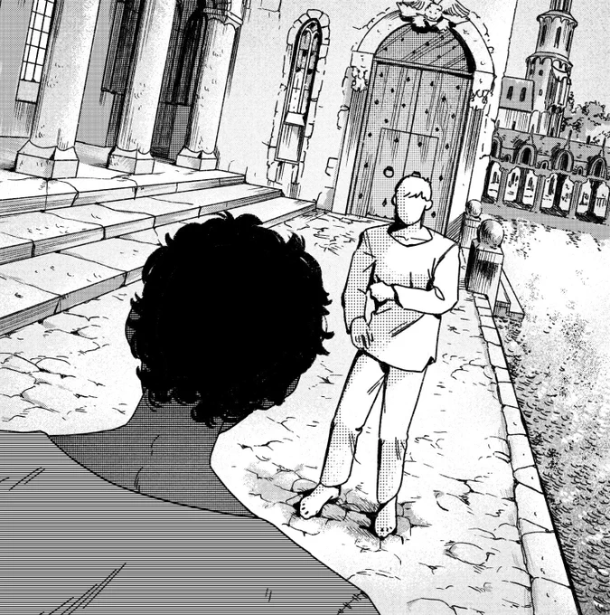 Created a new brush and may have stepped up my manga game lol 