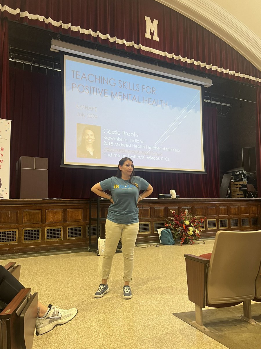 Mary Jo Geddes (@tcmrsgeddes) on Twitter photo Enjoyed listening to <a href="/Brooks01CL/">Cassie Brooks</a> on the importance of mental health <a href="/KY_SHAPE/">Kentucky SHAPE</a> #MoveThrive24 #depressionawareness Enjoyed listening to <a href="/Brooks01CL/">Cassie Brooks</a> on the importance of mental health <a href="/KY_SHAPE/">Kentucky SHAPE</a> #MoveThrive24 #depressionawareness