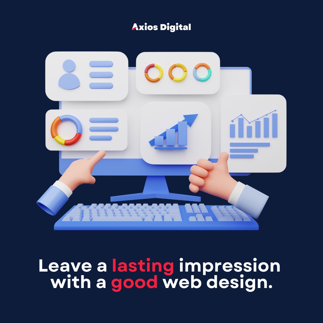 Axios_Digital's tweet image. Unhappy with your website&apos;s look? Want something that grabs your audience&apos;s attention?

At Axios Digitals, we create web designs that match your brand’s style and make your customers happy.