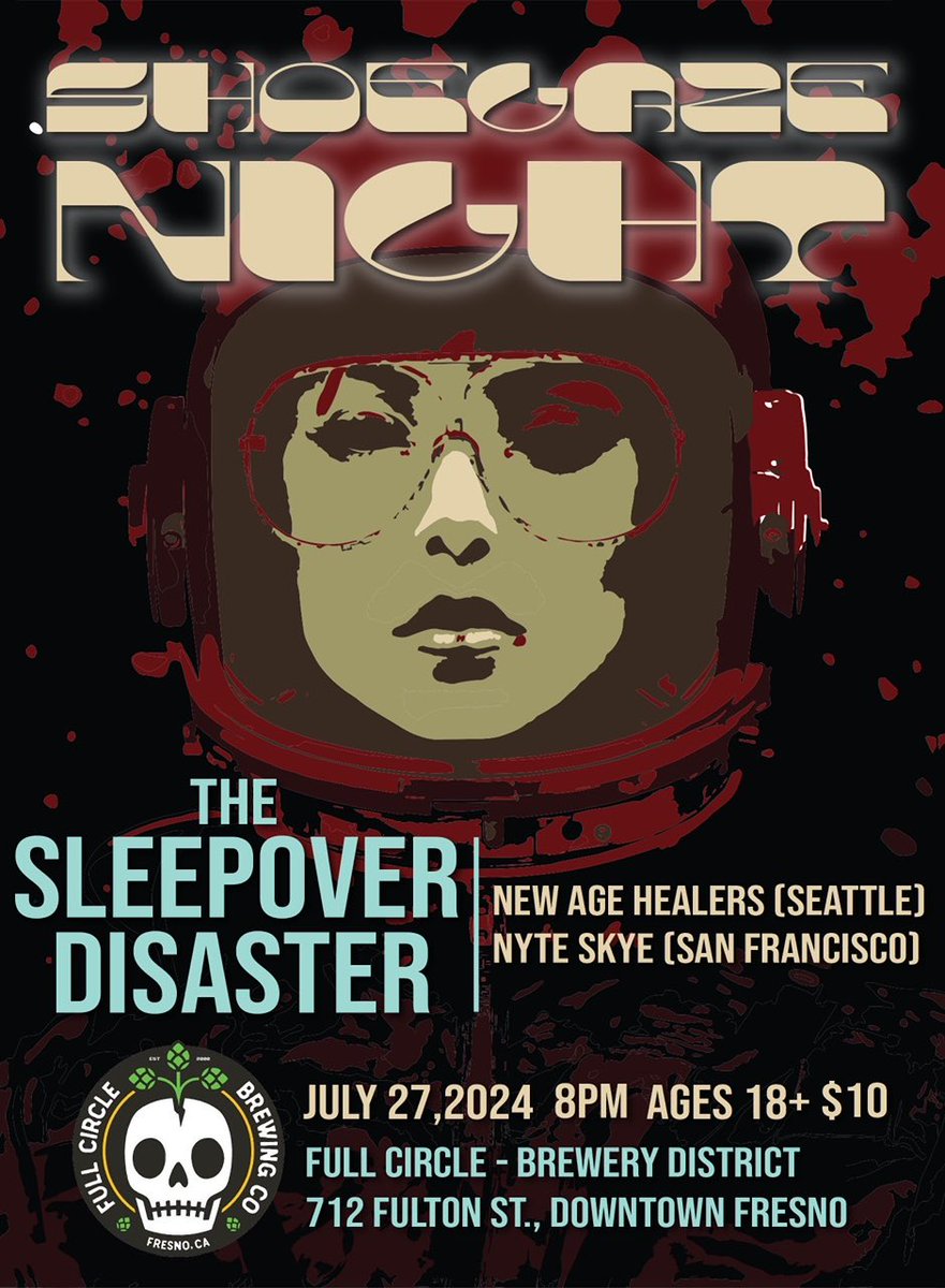 Dear Fresno, see you soon. <a href="/SleepyShoegaze/">TheSleepoverDisaster</a> @decayfm