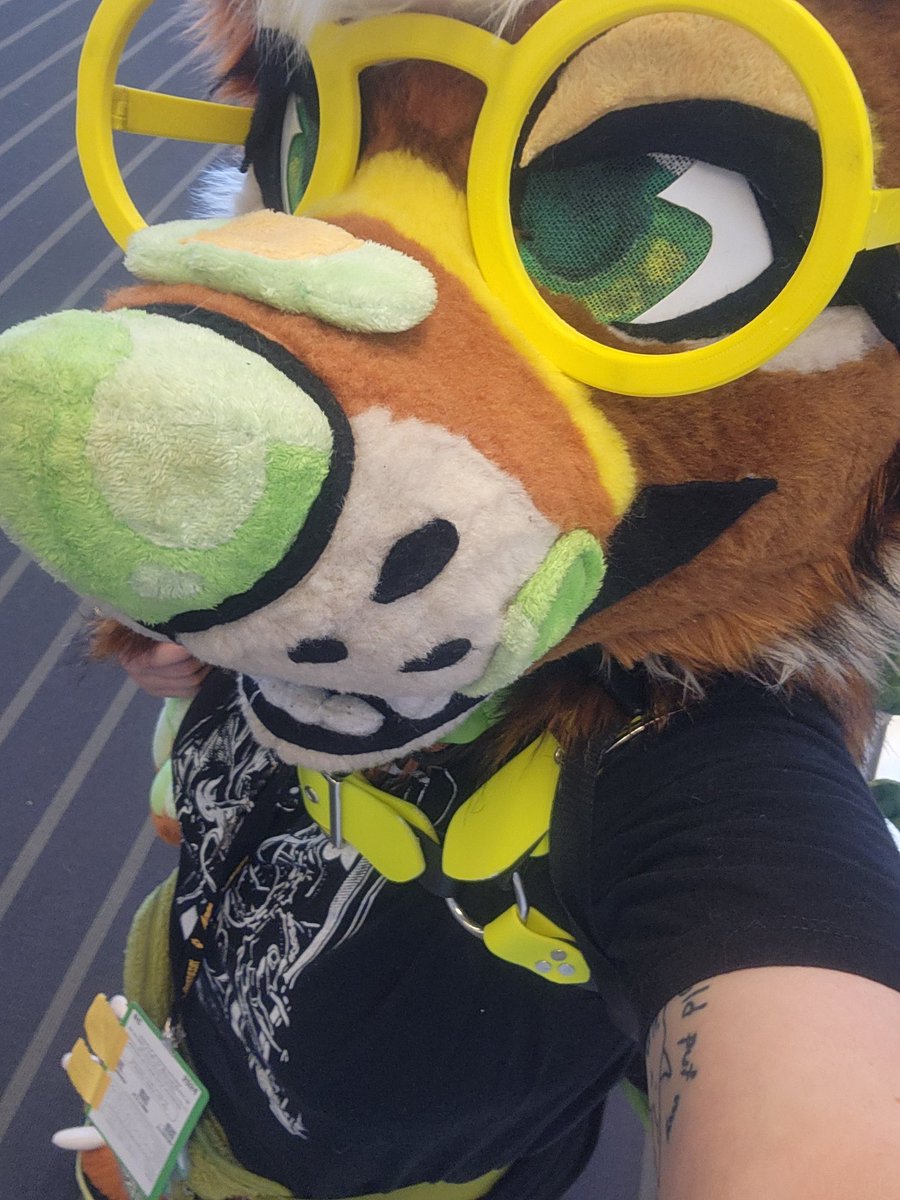trash_monarch's tweet photo. I bought a harness and a mask at #AC2024 https://t.co/y1yWeGTKfX