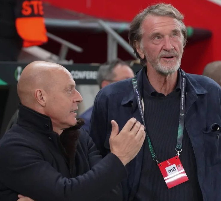 UtdFaithfuls's tweet photo. Remember when Murtough and Arnold couldn't pursue any other transfer targets for TWO months just because they wanted to complete the De Jong deal first?

Now we have INEOS simultaneously working on FOUR player signings (Zirkzee, De Ligt, Ugarte, Branthwaite) and FOUR staff signings (Nistelrooy, Hake, Rouwelaar, Vivell) all at the same time. 

This is what happens when you have a proper football structure with actual football people running the football side of a football club.

Sit back. Relax. And let INEOS cook 🔥