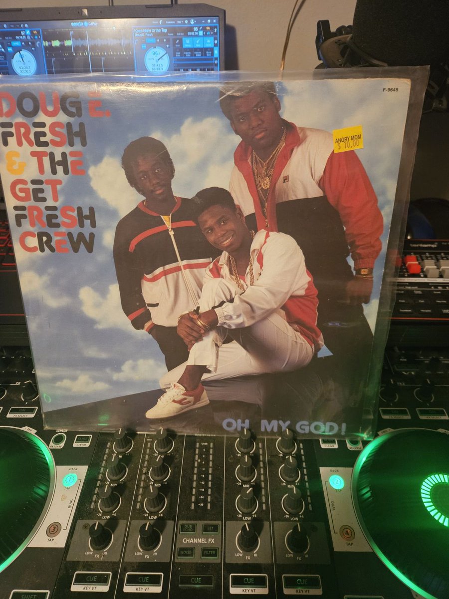 uknowhone's tweet photo. Damn this came out July 7, 1986 .. 38 years ago.. Shout out Doug E. Fresh and the Get Fresh Crew… Still got my vinyl records 😎 https://t.co/v24o0ZoPqH