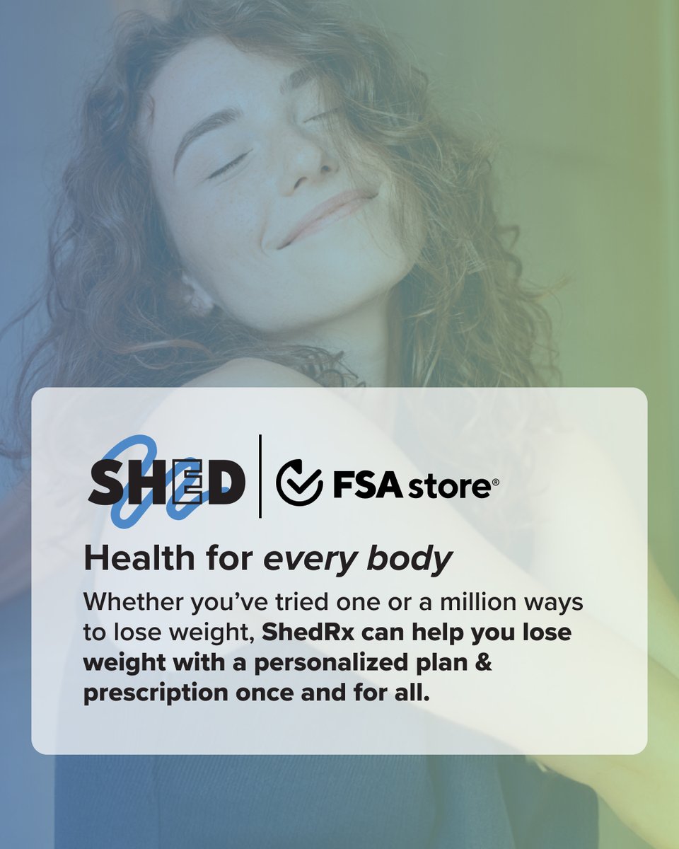 FSAstore's tweet image. Meet @Shed_Rx! Shed weight for the last time with Semaglutide &amp;amp; Tirzepatide injections. Plus, get 50% off your first visit AND 15% off your first-month subscription. fsastore.com/shedrx.html #FSA #FSAstore #FSAeligible #flexiblespendingaccount #FSAdollars #eligibility #weightloss