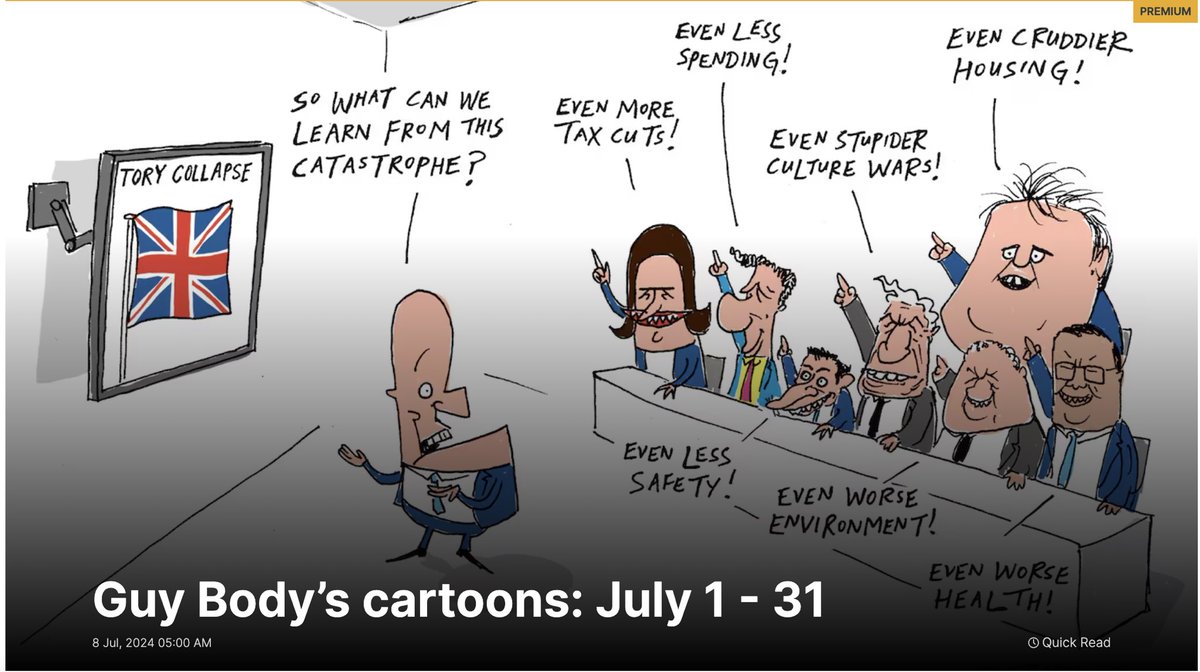 More blistering political insight from Guy Body