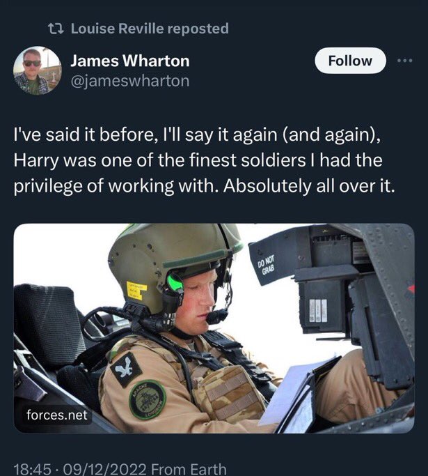 titiangoddessln's tweet photo. 10 years of military service and a lifetime of serving the less privileged. Congratulations #PrinceHarry on the #ESPYAWARD
#PrinceHarryTheSoldier #PatTillmanAward #ESPY2024 https://t.co/8HVDgjHPzH