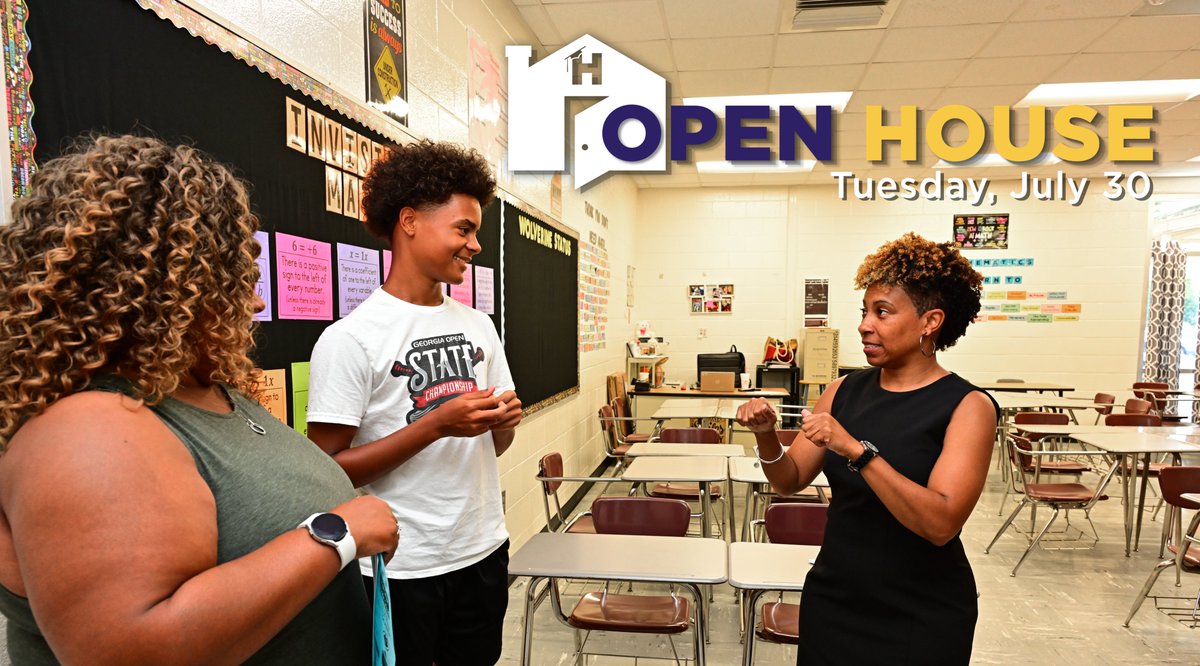 Mark your calendars! We're excited to welcome students and their families to Open House on Tuesday, July 30, to meet their teachers, explore their classrooms, and prepare for an incredible school year ahead!
Elementary school (Grades K-5; Impact Academy Grades 4-5): July 30 from