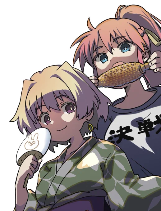 シャマルさんとシグナムさん 