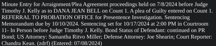 sfoguj's tweet photo. Plea accepted. Sentencing set for 10/17. https://t.co/VrLSHil8h9