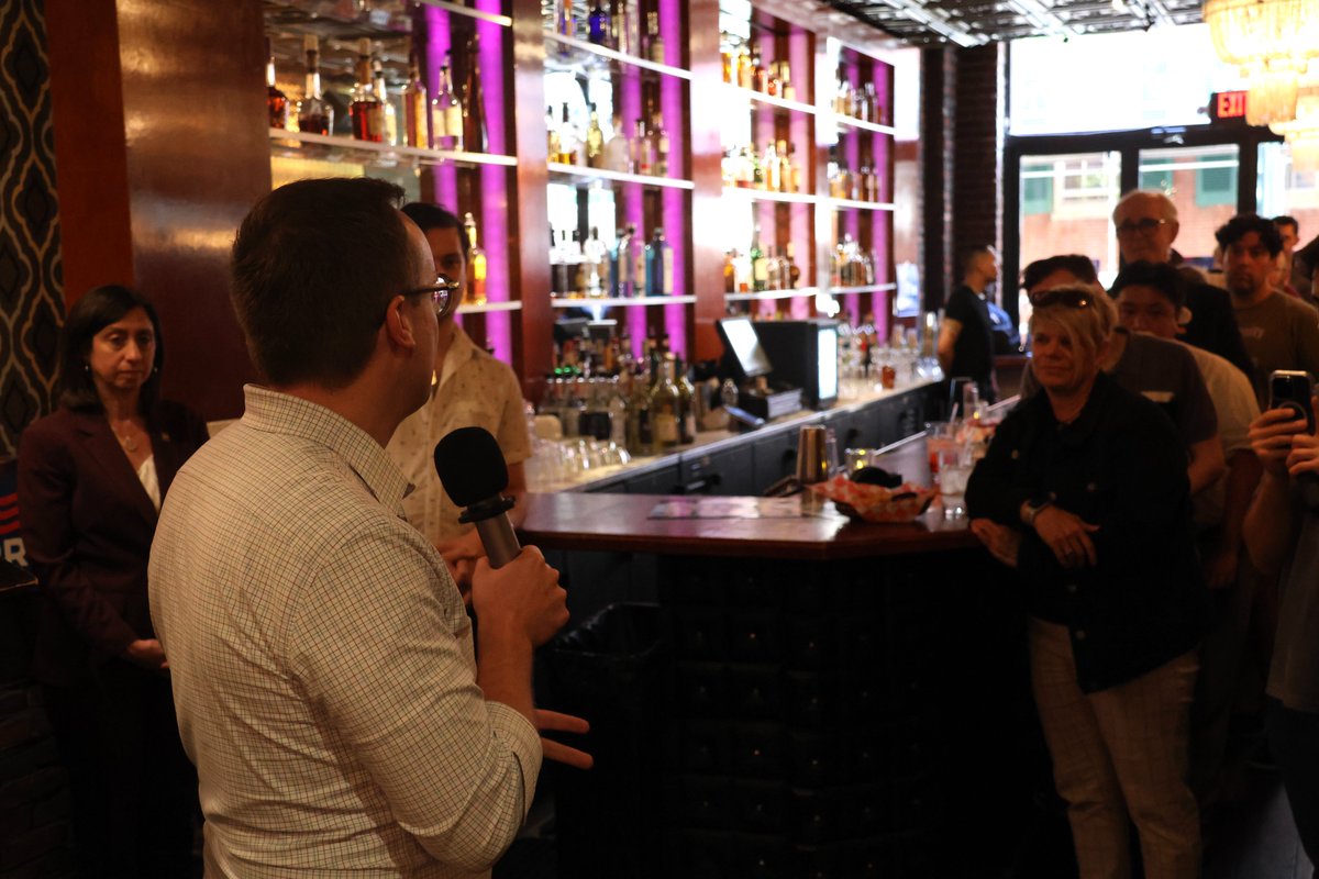 KamalaforPA's tweet photo. We loved welcoming @Chasten to Philly last week!
So much is at stake for the LGBTQ+ community in this election.
Unlike Trump, @JoeBiden believes that everyone should be treated with respect and dignity – no matter who they are or who they love. #OutForBiden https://t.co/qWUdk03CDG
