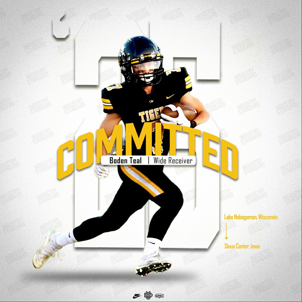 Boden Teal (@bodenteal) on Twitter photo 100% Committed
#AGTG
<a href="/DordtFB/">Dordt Football</a> <a href="/coach_penner/">Joel Penner</a> <a href="/LeviJungling05/">Coach Levi Jungling</a> <a href="/BMcCormick08/">Brandon McCormick</a> <a href="/NWTigersFTBL/">Tigers Football</a> 100% Committed
#AGTG
<a href="/DordtFB/">Dordt Football</a> <a href="/coach_penner/">Joel Penner</a> <a href="/LeviJungling05/">Coach Levi Jungling</a> <a href="/BMcCormick08/">Brandon McCormick</a> <a href="/NWTigersFTBL/">Tigers Football</a>