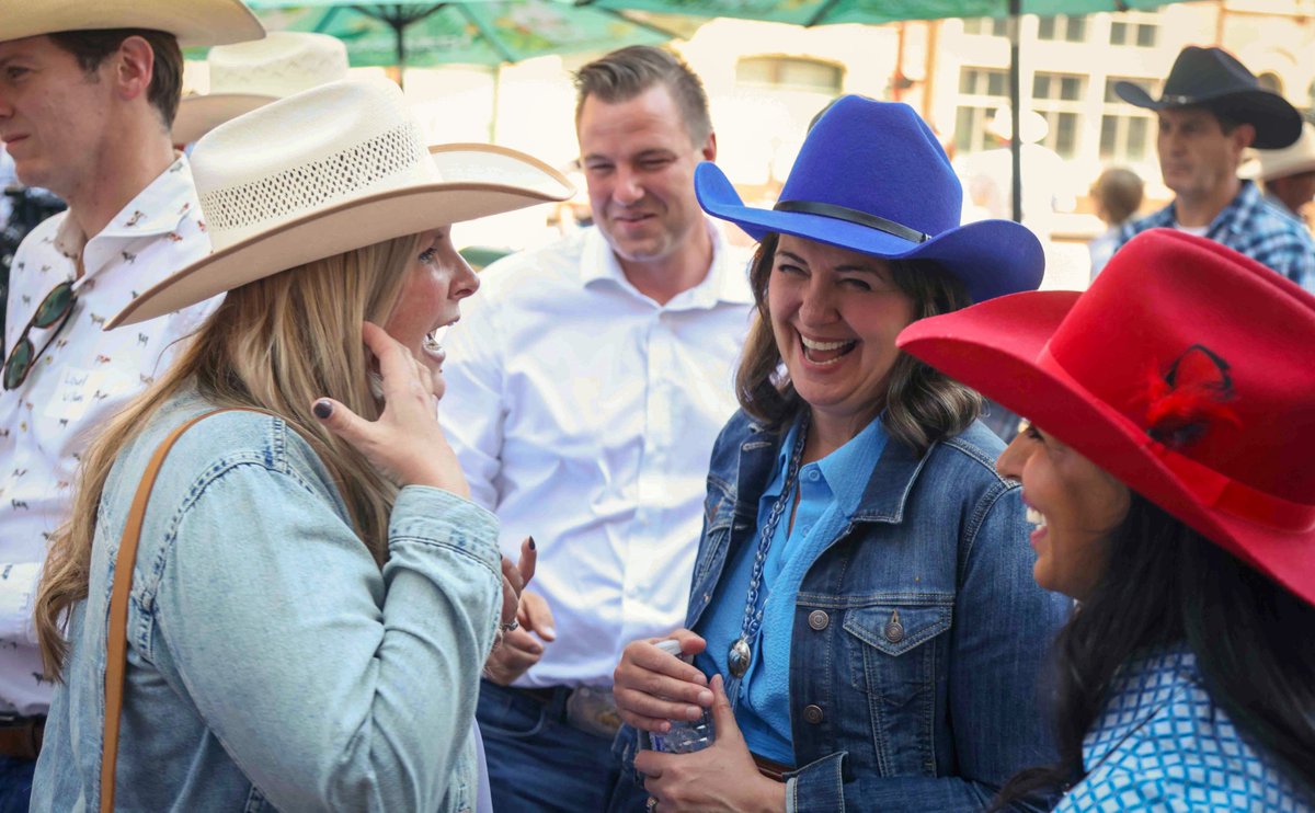 Danielle Smith (@abdaniellesmith) on Twitter photo It was great to see so many of you dust off your boots and join us at the <a href="/CalgaryChamber/">Calgary Chamber</a> Stampede Reception. Alberta continues to be a leader in driving investment and growing business opportunities across the province. It was great to see so many of you dust off your boots and join us at the <a href="/CalgaryChamber/">Calgary Chamber</a> Stampede Reception. Alberta continues to be a leader in driving investment and growing business opportunities across the province.