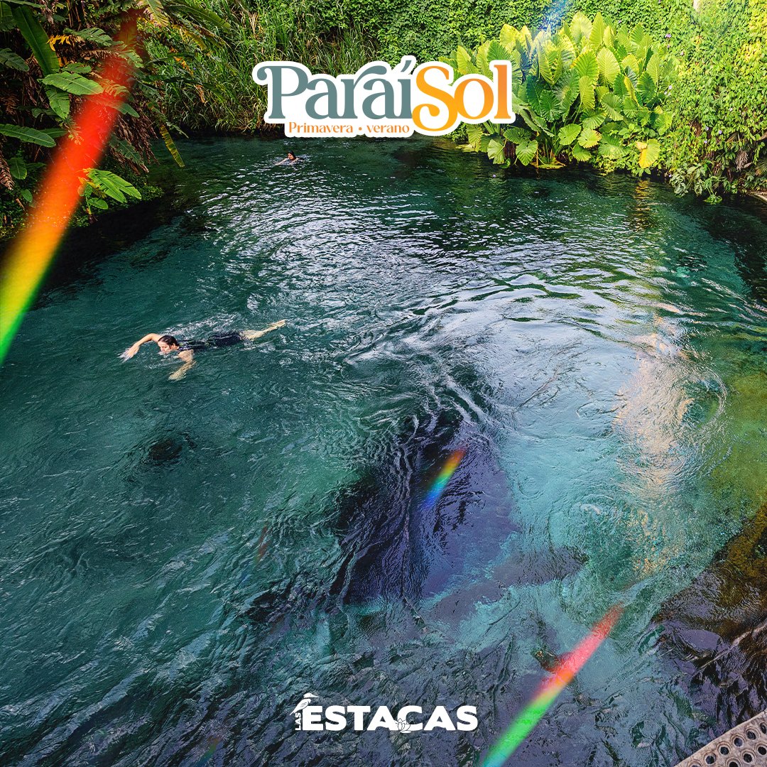 ¡Relájate en el río de #LasEstacas! 💙

Toma ese descanso que tanto mereces estas vacaciones de verano. ☀️

Ven al #ParqueNatural y vive experiencias únicas. ✨ ¡Te esperamos! 🏝️

 Reserva en 📲 lasestacas.com