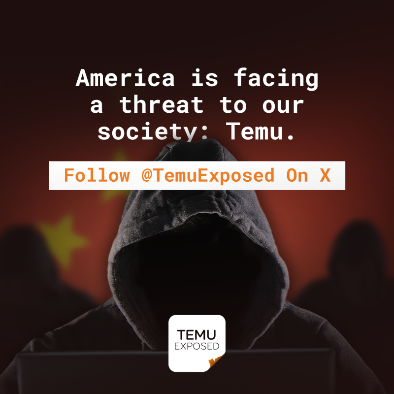 TemuExposed's tweet photo. ACTION NEEDED:
 
Follow @TemuExposed to learn the truth about the e-commerce and consumer platform that is indistinguishable from the Chinese Communist Party.