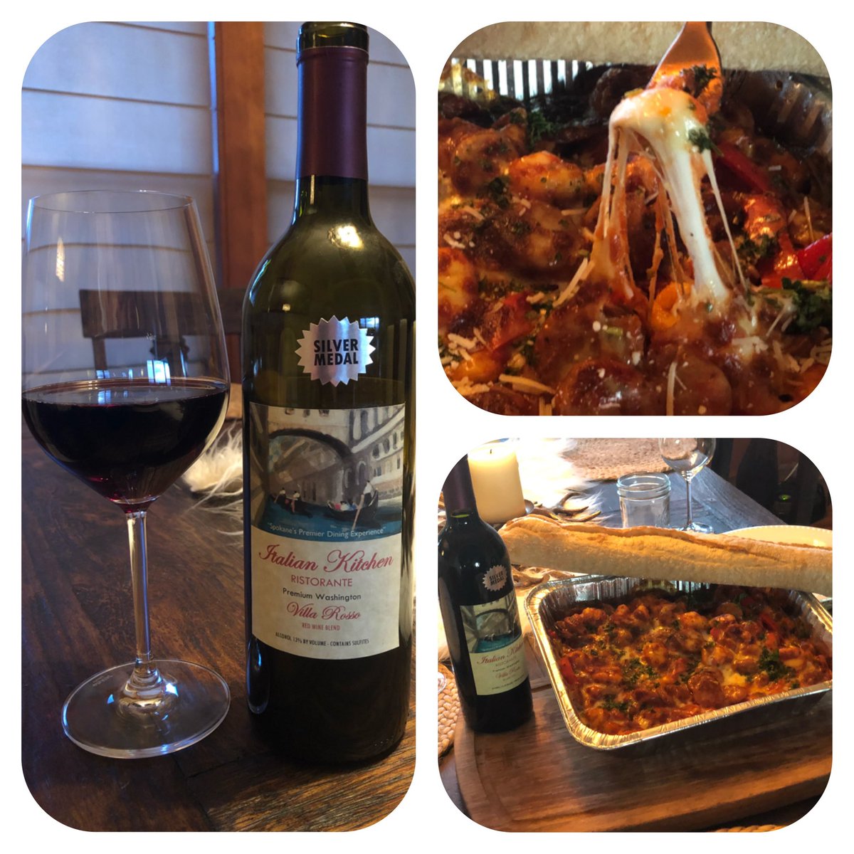 Italian Kitchen offering 
Family Pasta Pans for
4th of July week/weekend. Pans may be stored in fridge/freezer and then reheated in oven. 
Half pan (serves 8) $99. 
Full pan (serves 16) $198
To order and see options TEXT (509)435-5915