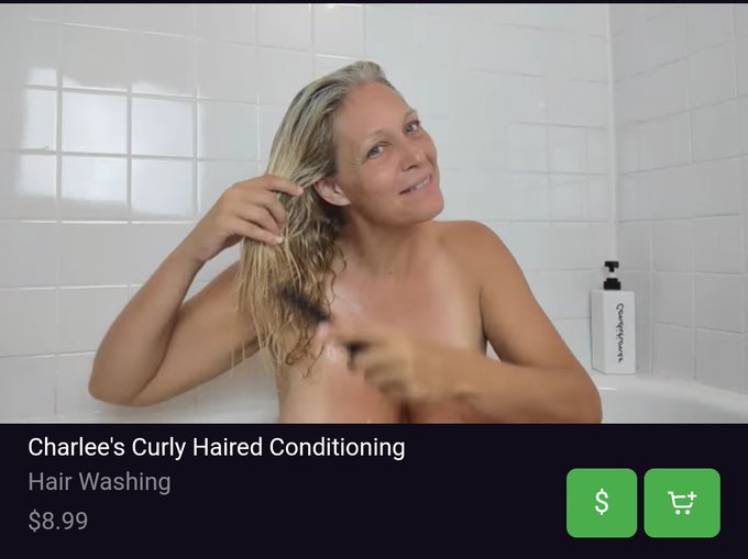 Just the conditioning (not the shampoo bc my cam messed up) ... https://t.co/ZO1IH8lSc2 https://t.co