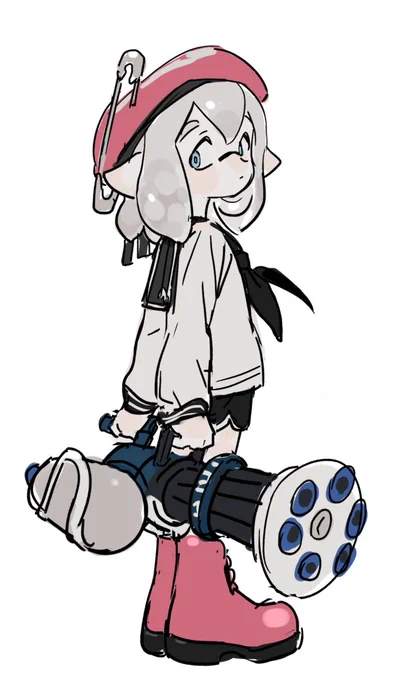 画了几张稿来缓慢建设下莉莉的衣服 