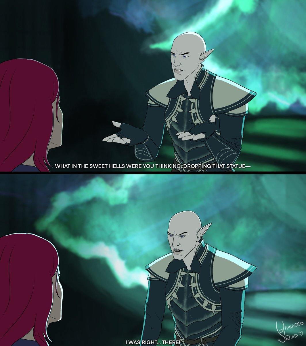 Someone made a comment about this and I couldn't unsee it so I need you all to see it #Solas #Astarion