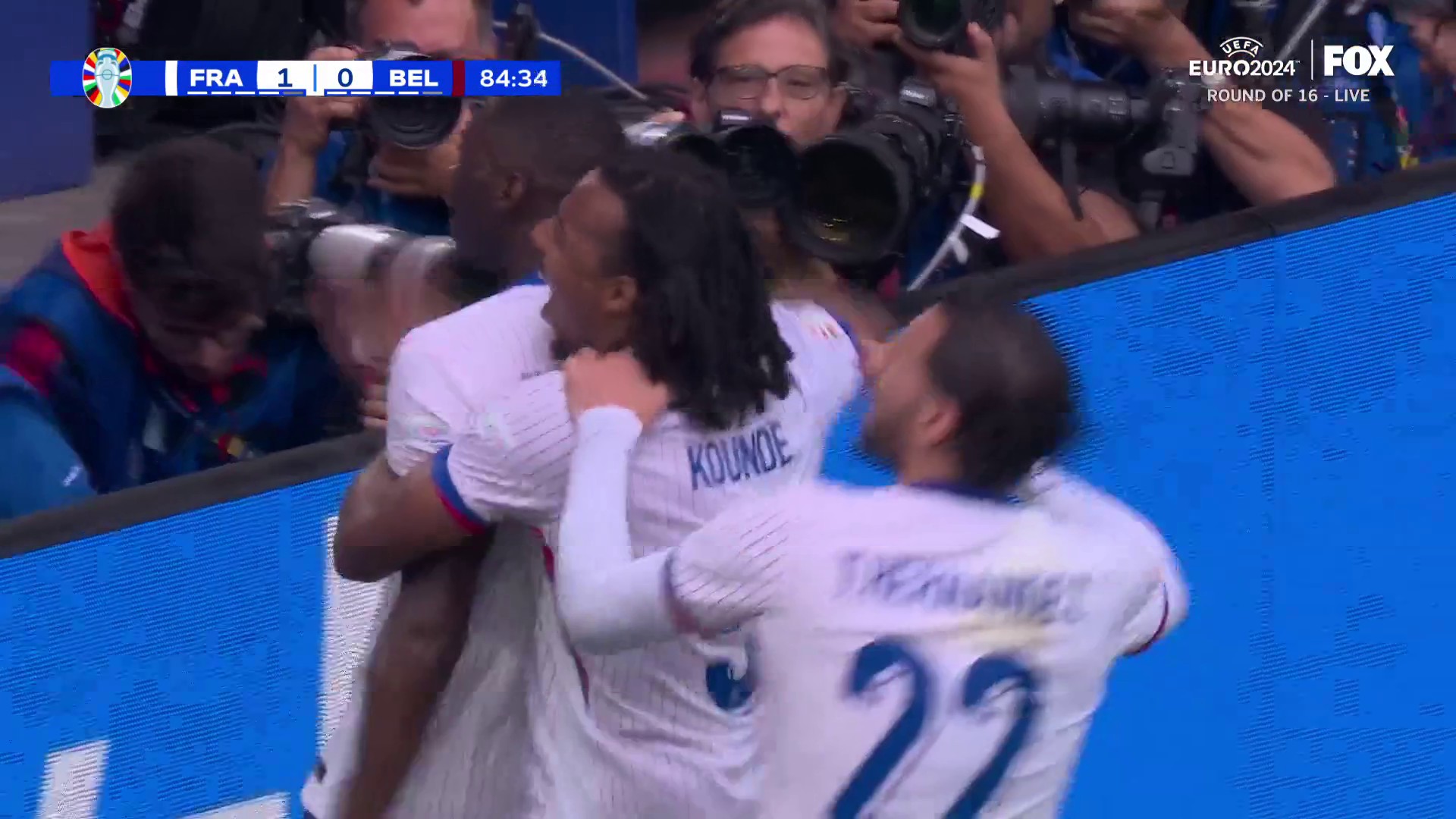 KOLO MUANI PUTS FRANCE ON TOP IN THE 85TH MINUTE 😱🇫🇷