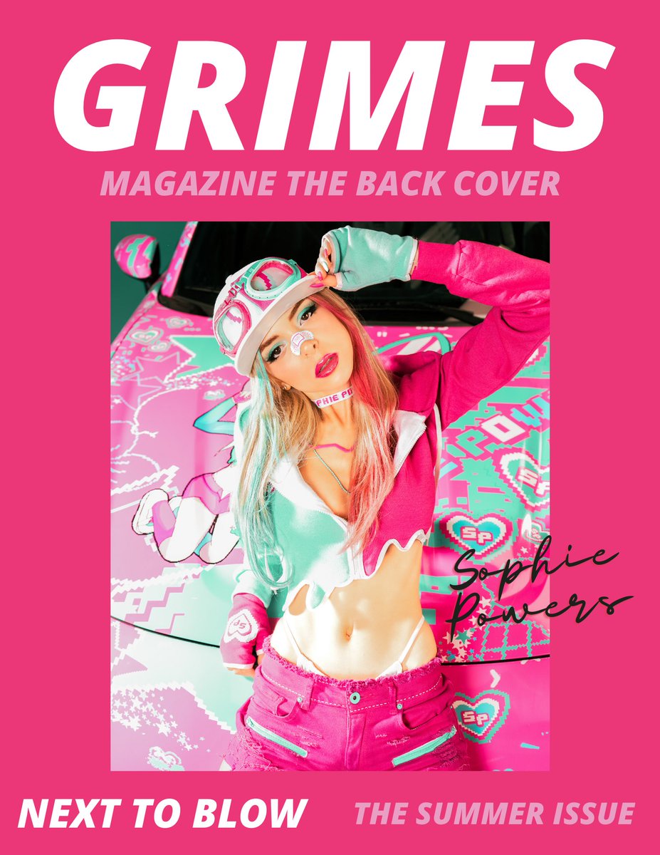 Grimes Magazine: The Summer 2024 Issue. It's out now! <a href="/MelanieLBBH/">Cry Baby</a> is on the cover of Grimes Magazine and <a href="/sophiep0wers/">sophie powers</a> takes the back cover and #nexttoblow #grimesmagazine #music #aliciagrimes #musicmagzine #MelanieLBBH #sophiep0wers #twitter