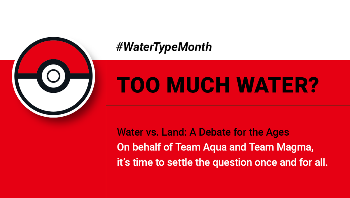 Pokemon's tweet photo. Too much water or not nearly enough? 💧🤔
Find out here: https://t.co/UE5mWhgV81
#WaterTypeMonth https://t.co/85AFBcWyvS