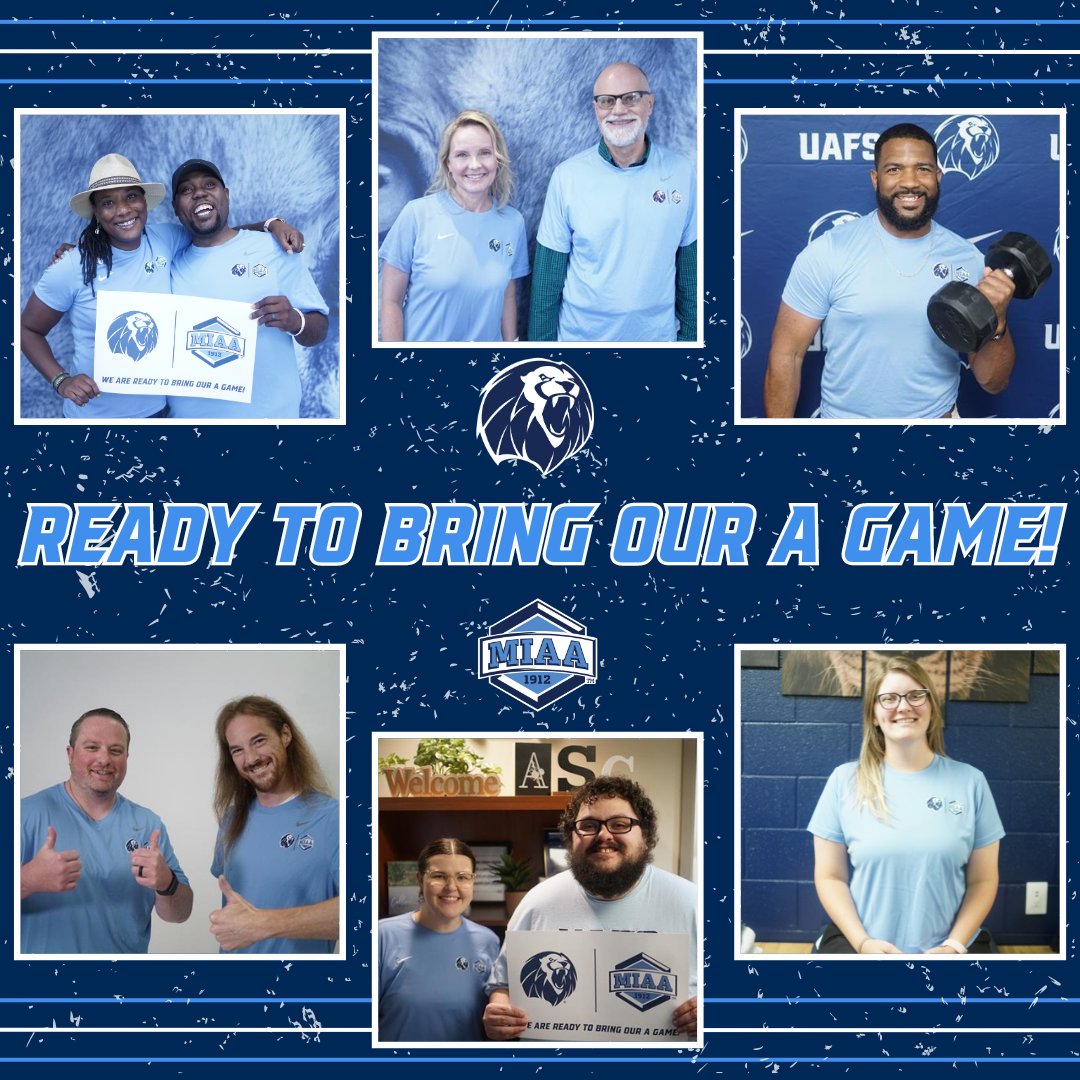UAFSSports's tweet photo. We're ready to Bring Our A Game!

#RunToTheRoar #BringYourAGame https://t.co/HIBH4H1Uoj