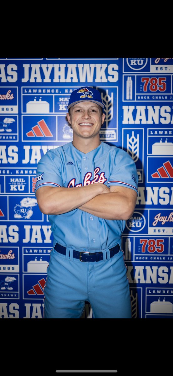 I’m excited to announce I’ll be transferring to Kansas to continue my baseball career. I want to thank God and the coaches for this opportunity. I’m very grateful for everyone who has supported my journey so far and I can’t wait for this next step. #rockchalk