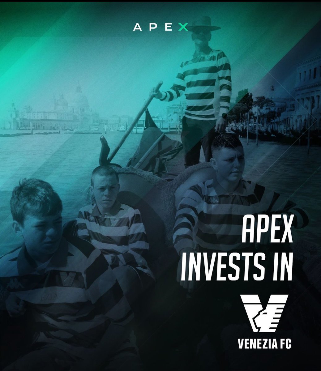 Luis Vicente (@luisdv) on Twitter photo Massive news for us at <a href="/Apexcp/">APEX</a> as we are thrilled to announce our latest investment in <a href="/VeneziaFC_EN/">Venezia FC</a>, a very special, iconic and unique <a href="/SerieA/">Lega Serie A</a> club and global brand. This marks a significant addition to our portfolio of emerging and established sports I.P. Forza Venezia 🚀🔥 Massive news for us at <a href="/Apexcp/">APEX</a> as we are thrilled to announce our latest investment in <a href="/VeneziaFC_EN/">Venezia FC</a>, a very special, iconic and unique <a href="/SerieA/">Lega Serie A</a> club and global brand. This marks a significant addition to our portfolio of emerging and established sports I.P. Forza Venezia 🚀🔥