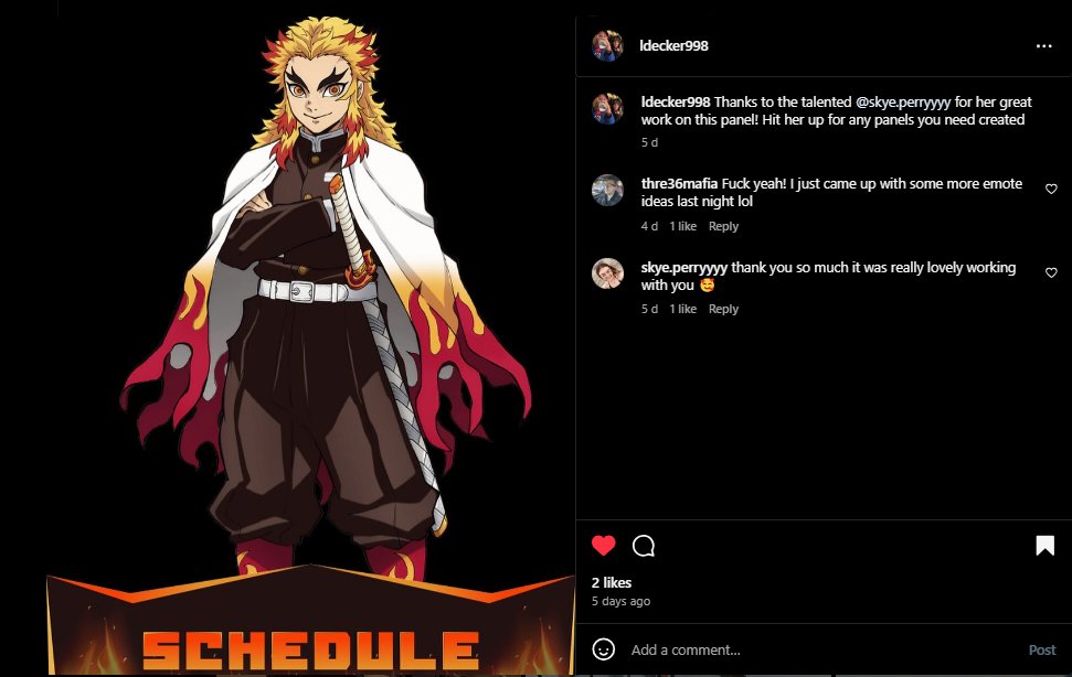 SkyePerryyyy's tweet image. thanks for the shoutout🥰
.
#customized #artwork #customizedart #twitch #twitchstreamer #twitchtv #twitchgamer #twitchaffiliate #artist #twitchartist #3dart #3danimations #3danimator #twitchpanels #customizedpanels