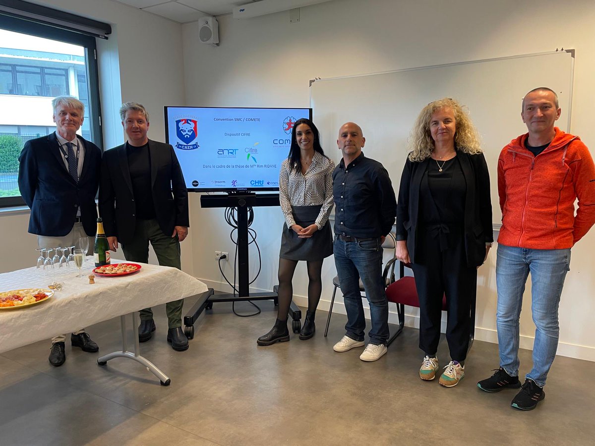 Tom freret (@frerettom) on Twitter photo 🚀Lancement officiel aujourd'hui de la thèse CIFRE (<a href="/AssoANRT/">AssoANRT</a> ) de <a href="/RimMoi2/">Rim Ridane</a> : Santé mentale & Perf Sportives. C'est aussi la poursuite d'une collaboration riche humainement & scientifiquement avec <a href="/SMCaen/">Stade Malherbe Caen</a> MERCI @ Olivier Pickeu & sa team🙏🙏<a href="/InsermNordOuest/">Inserm Nord Ouest</a> <a href="/Universite_Caen/">Université de Caen Normandie</a> 🚀Lancement officiel aujourd'hui de la thèse CIFRE (<a href="/AssoANRT/">AssoANRT</a> ) de <a href="/RimMoi2/">Rim Ridane</a> : Santé mentale & Perf Sportives. C'est aussi la poursuite d'une collaboration riche humainement & scientifiquement avec <a href="/SMCaen/">Stade Malherbe Caen</a> MERCI @ Olivier Pickeu & sa team🙏🙏<a href="/InsermNordOuest/">Inserm Nord Ouest</a> <a href="/Universite_Caen/">Université de Caen Normandie</a>