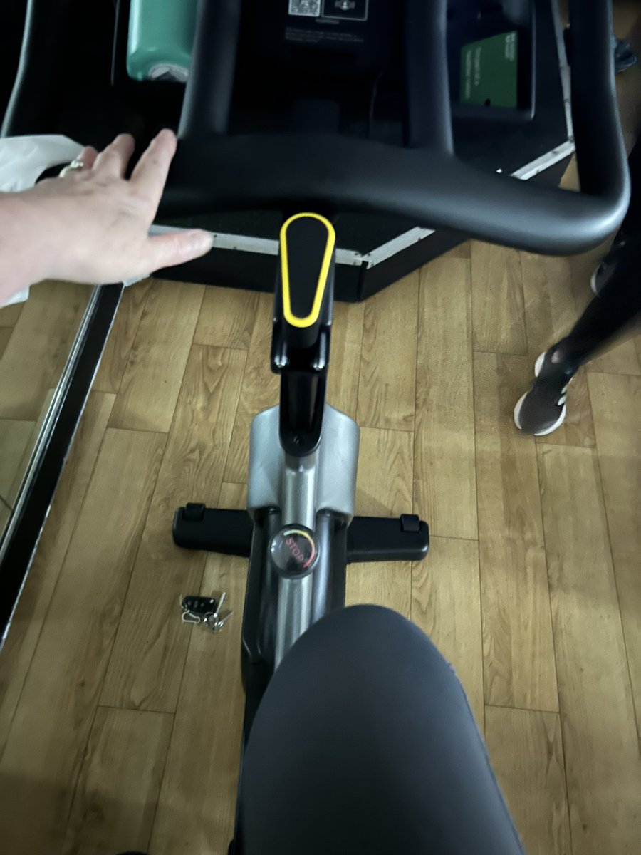 DeeShimmin's tweet photo. 3 days, 3 spin classes, total to date 31.3km to add to our target. @CFLeeds @cftrust #teamcf. Please see our just giving link - all donations welcome. Thank you 🙏 https://t.co/glanYgIbTG