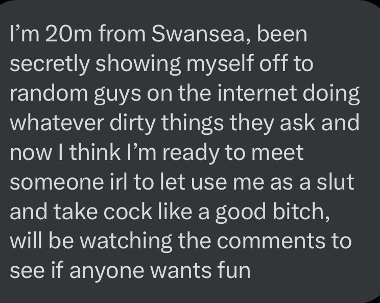 UKConfessions22's tweet photo. 20 Swansea https://t.co/1UKgrLj2yZ