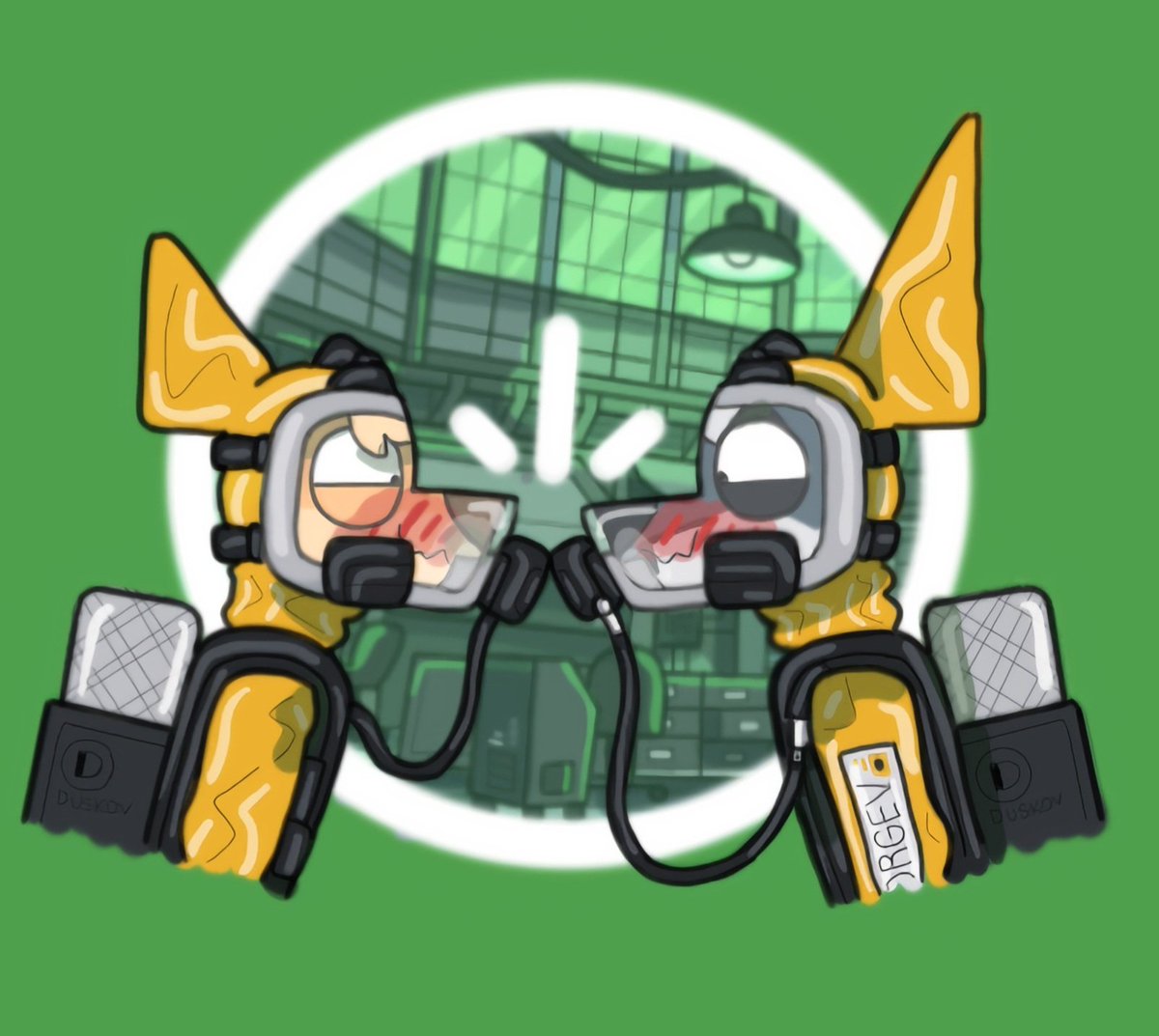 Boop! 💚💛💖✨️