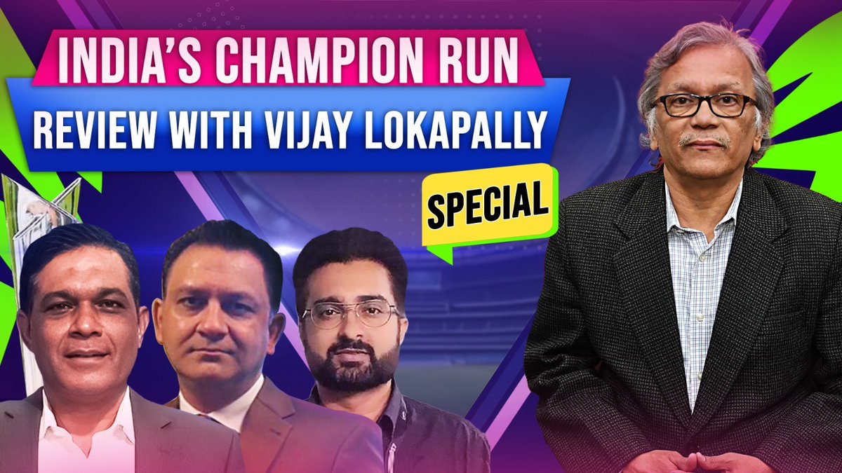 #CaughtBehind Special with Vijay Lokapally

<a href="/vijaylokapally/">Vijay Lokapally 🇮🇳</a> <a href="/DrNaumanNiaz/">Dr. Nauman Niaz</a> <a href="/iRashidLatif68/">Rashid Latif | 🇵🇰</a> <a href="/krick3r/">Kamran Muzaffer</a> 

Live now: youtube.com/live/2G3PeSBJR…
