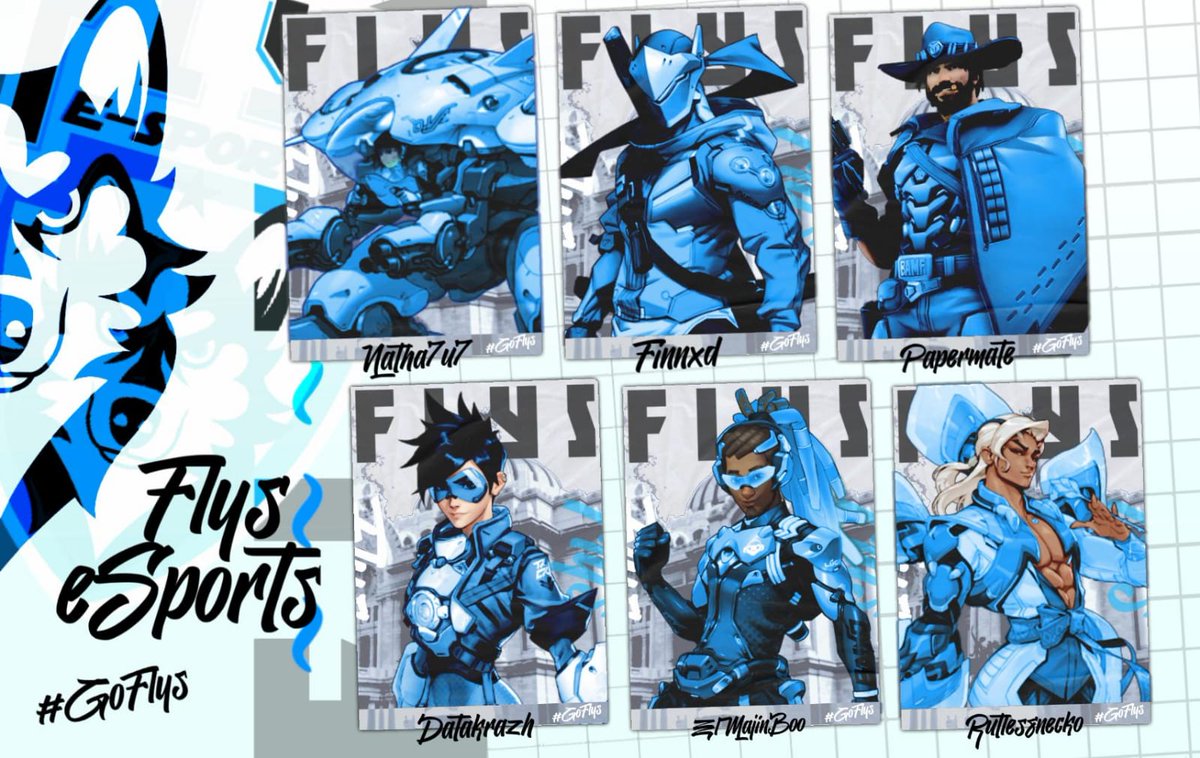 FlysGoficial's tweet image. 🐺Semana de presentación de equipos 🔥

Presentamos al Roster #2 ellos
Estarán haciendo acto de presencia en los diferentes torneos y competencias dentro de la comunidad de #overwatch2
🎉 Bienvenidos a su nueva casa 🎉
Vamos por con todo y por todo 🐺

#vienelomejor
#Goflyz