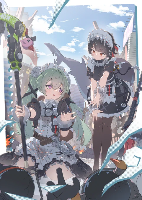 14:30  お掃除完了  #ゼンゼロ #エレン #カリン