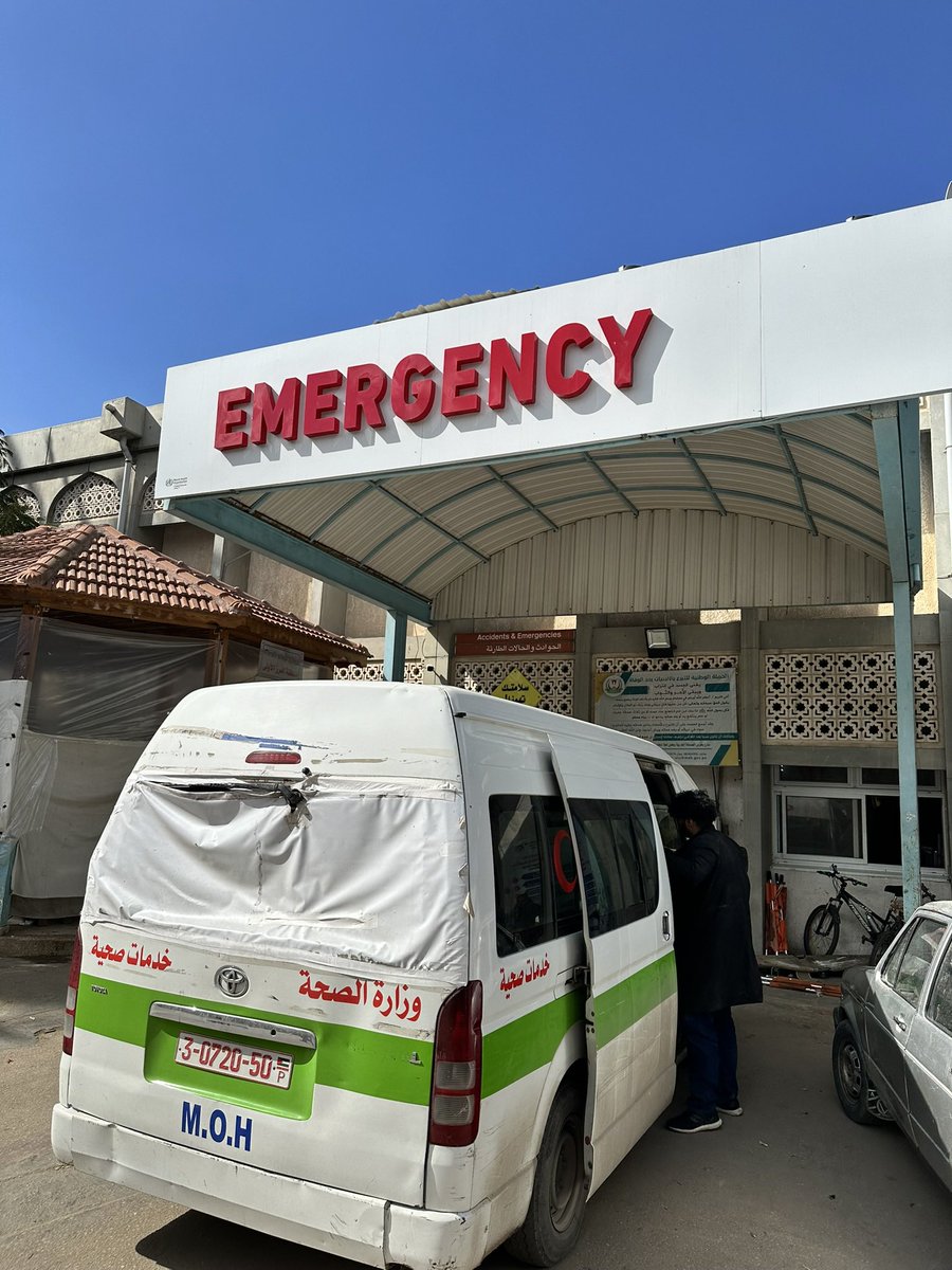yipengGe's tweet photo. The European Gaza hospital (EGH) in Khan Younis is evacuating patients right now. The Israeli forces continue to target healthcare by forcibly evacuating hospitals and further displacing people who have already lost everything. Here are some photos I took at EGH in February. https://t.co/zEr7sYs4sA