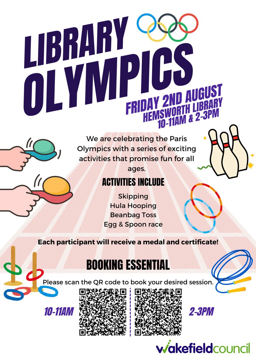 Wakefield Libraries tweet media