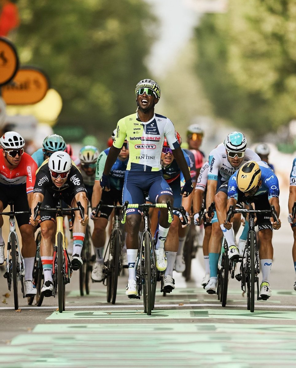 merih (@merihsenai) on Twitter photo Biniam Girmay made history on the Stage three of the Tour de France has made history. The man, the only one who has reached the highest level. Congratulations, Biniam Girmay! 🎉🏆 Congratulations, Eritrea! 🇪🇷 Congratulations, Africa! 🌍 This is our moment! 💪 <a href="/IntermarcheW/">Intermarché-Wanty</a> Biniam Girmay made history on the Stage three of the Tour de France has made history. The man, the only one who has reached the highest level. Congratulations, Biniam Girmay! 🎉🏆 Congratulations, Eritrea! 🇪🇷 Congratulations, Africa! 🌍 This is our moment! 💪 <a href="/IntermarcheW/">Intermarché-Wanty</a>