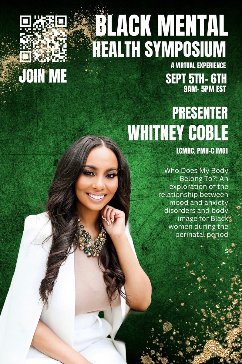 Join us at the 9th virtual Black Mental Health Symposium (BMHS). Sept. 5-6, from 9-5 pm EST by registering today at latonyasummers.com/bmhs. Earn up to 12 CE credits.                        #preparepursuepromote #2024BMHS #blackmentalhealthmatters