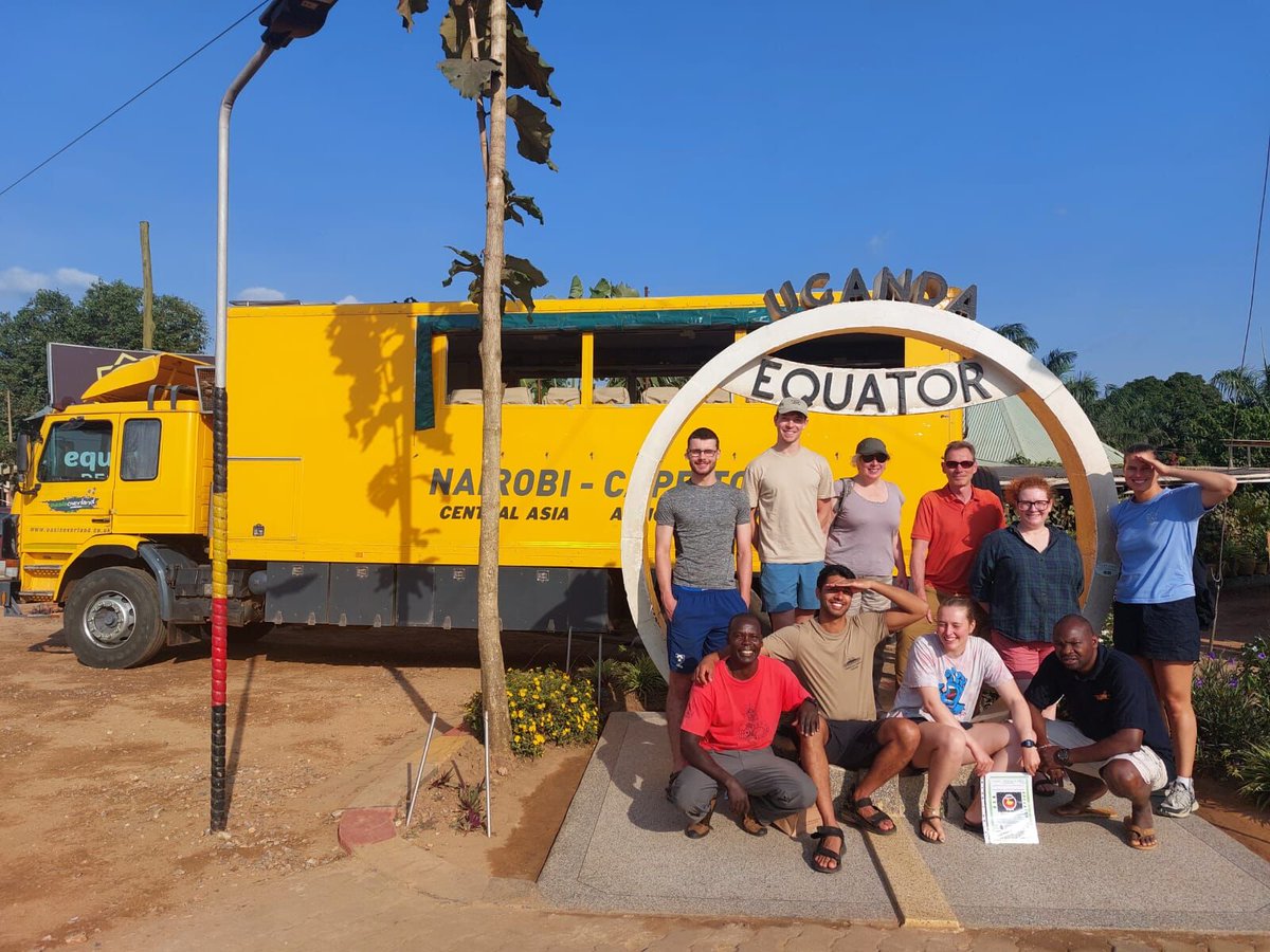 Another successful equator crossing on our current GA trip with Often and Alex 💪 Let’s send them virtual hugs!