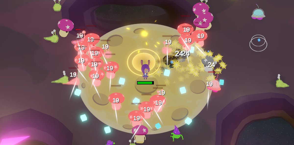 BounderGames's tweet image. We've released an updated demo build of Stardust Survivors, our reverse bullet hell game starring magical girls in space! Check out the free demo here: boundergames.itch.io/stardust-survi… #gamedev #indiedev