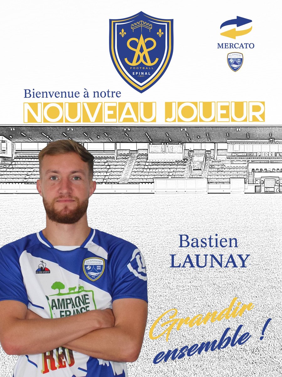 SAS_EPINAL's tweet photo. Bienvenue au SAS Football Bastien !
Véritable joueur de club, travailleur et passionné, il partage les valeurs que nous chérissons au SAS.
#BienvenueBastien
#GrandirEnsemble
#SASFamily https://t.co/IHPXKAsIdB