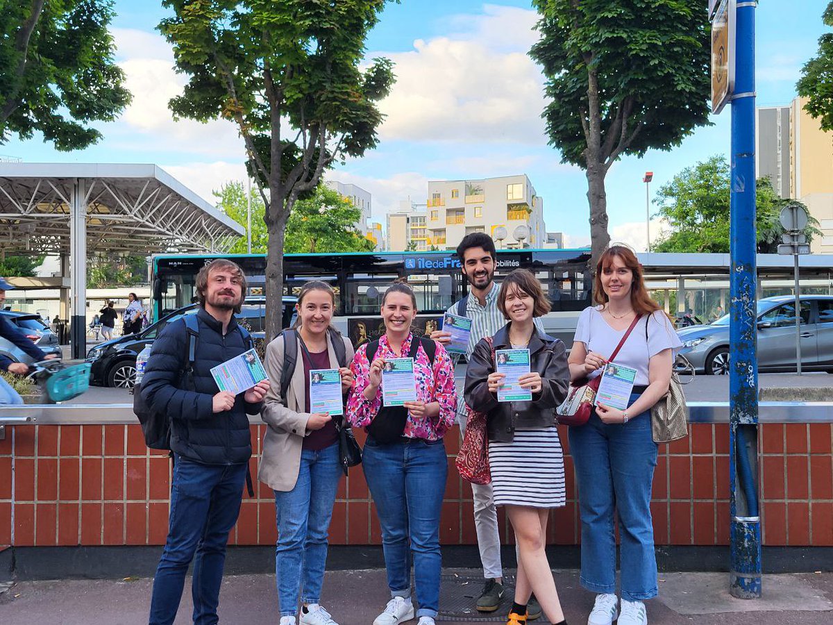 jeunesG75's tweet image. À Asnières sur Seine, nous continuons le combat pour ramener @FMPasquini à l’Assemblée nationale. 

Comme partout en France, le Nouveau Front Populaire offre un nouvel espoir. Comptez sur nous pour ne rien lâcher jusqu’à la dernière minute ✊🏼