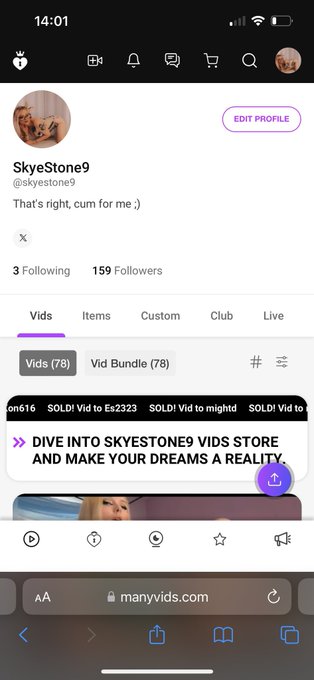 Just uploaded 5 new videos to my ManyVids Store!!  https://t.co/kkqieltAvi https://t.co/fkTqH8grFK<a href="/tag/mvsales"class="tags"><span>#mvsales</span></a>